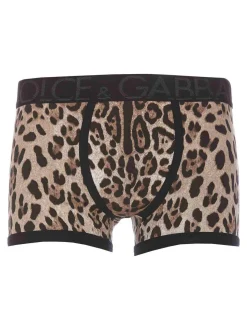 Boxer Logo Stampa Animalier