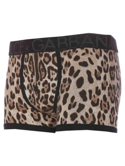 Boxer Logo Stampa Animalier