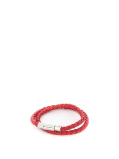 Bracciale doppio giro in pelle