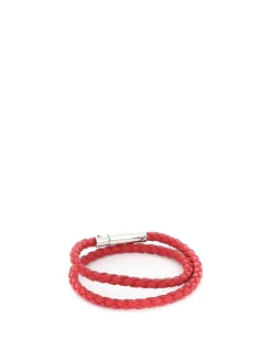 Bracciale doppio giro in pelle