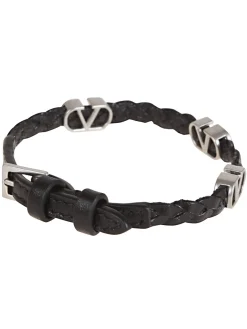 Bracciale in pelle Vlogo Signature