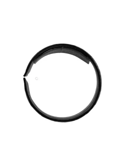 Bracciale rigido - crollo cloc in pelle