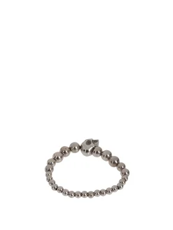 Bracciale Skull elasticizzato in ottone