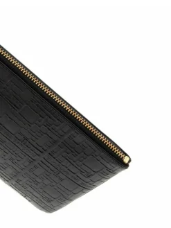 Bustina Embossed Logo nera