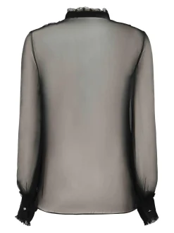 Camicetta di chiffon di seta