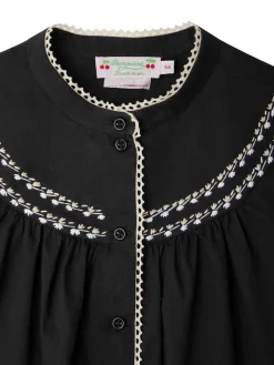 Camicetta di cotone nero