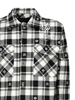 Camicia a controllo di cotone