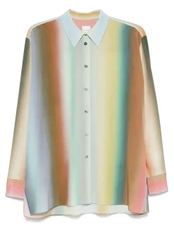 Camicia a stampa a gradiente