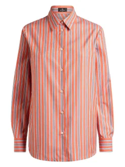 Camicia a strisce rossa