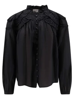 Camicia Christa In Cotone Biologico E Viscosa