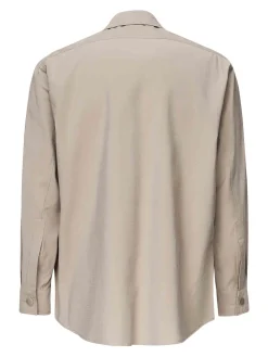 Camicia con zip a cavallo