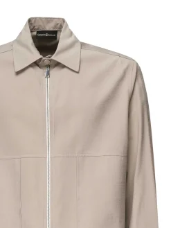 Camicia con zip a cavallo