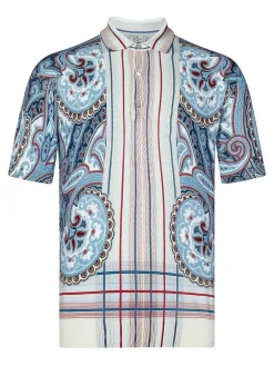 Camicia da polo a tre bottoni
