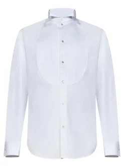 Camicia da smoking popin bianco