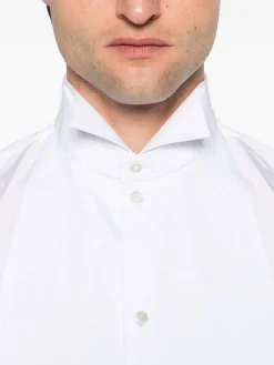 Camicia da smoking popin bianco