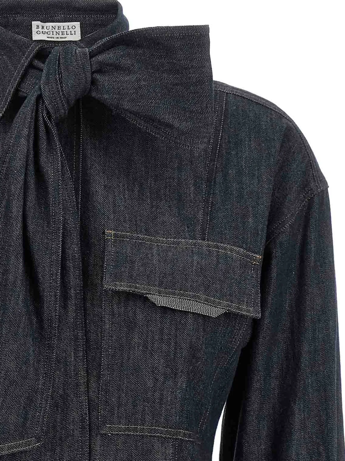 Camicia dettagliata luccicante