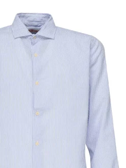 Camicia di lino a strisce Pamplona