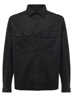 Camicia di miscela di cotone