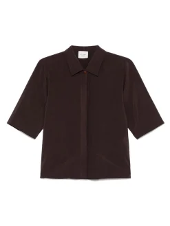 Camicia di miscela di seta