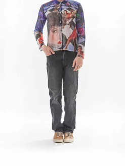 Camicia di organza pura
