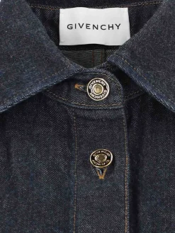 Camicia In Denim Logo