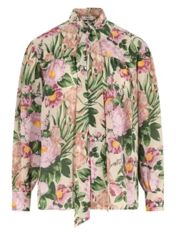 Camicia Lavallire In Seta
