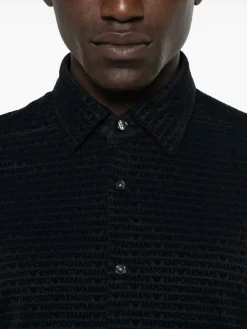 Camicia logo allover