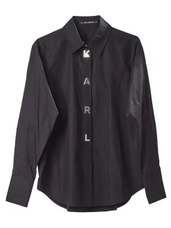 Camicia popeline Karl Snap