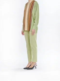 Camicia Seta Multiriga Estiva