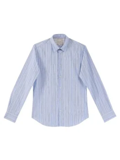 Camicia Slim Fit Multiriga Ps