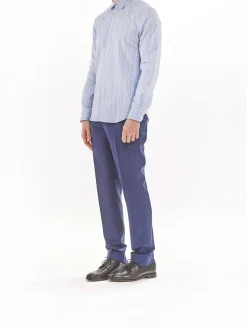 Camicia Slim Fit Multiriga Ps