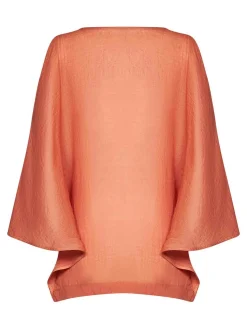 Cannella Top in stile kaftan Ramie