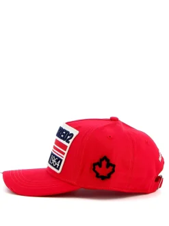 Cappellino con maxi patch logo