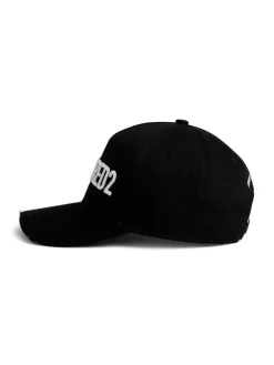 Cappellino logato nero