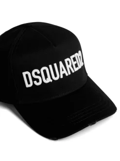 Cappellino logato nero