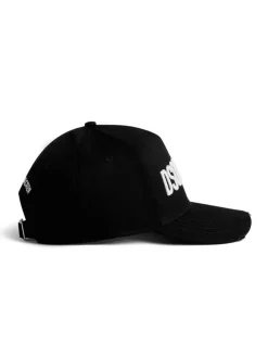 Cappellino logato nero