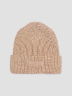 Cappello a costine a maglia