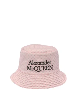Cappello a secchiello reversibile con logo