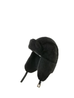 Cappello Aviatore In Mohair