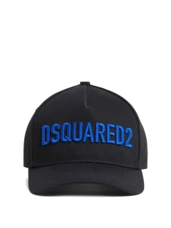 Cappello blu e nero