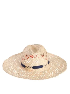 Cappello con motivo a onde