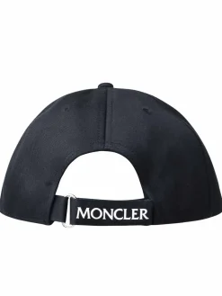 Cappello in cotone nero