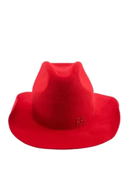 Cappello in feltro con logo