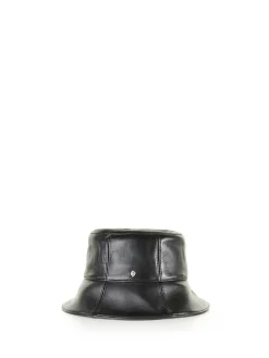 Cappello Whitney In Pelle Stile Pescatore