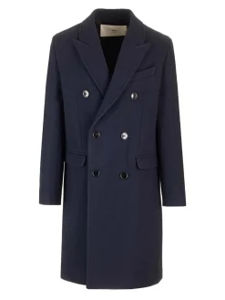 Cappotto a doppio petto color caffÃ¨