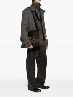 Cappotto caban in lana