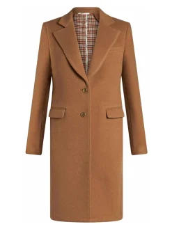 Cappotto Con Logo Inciso