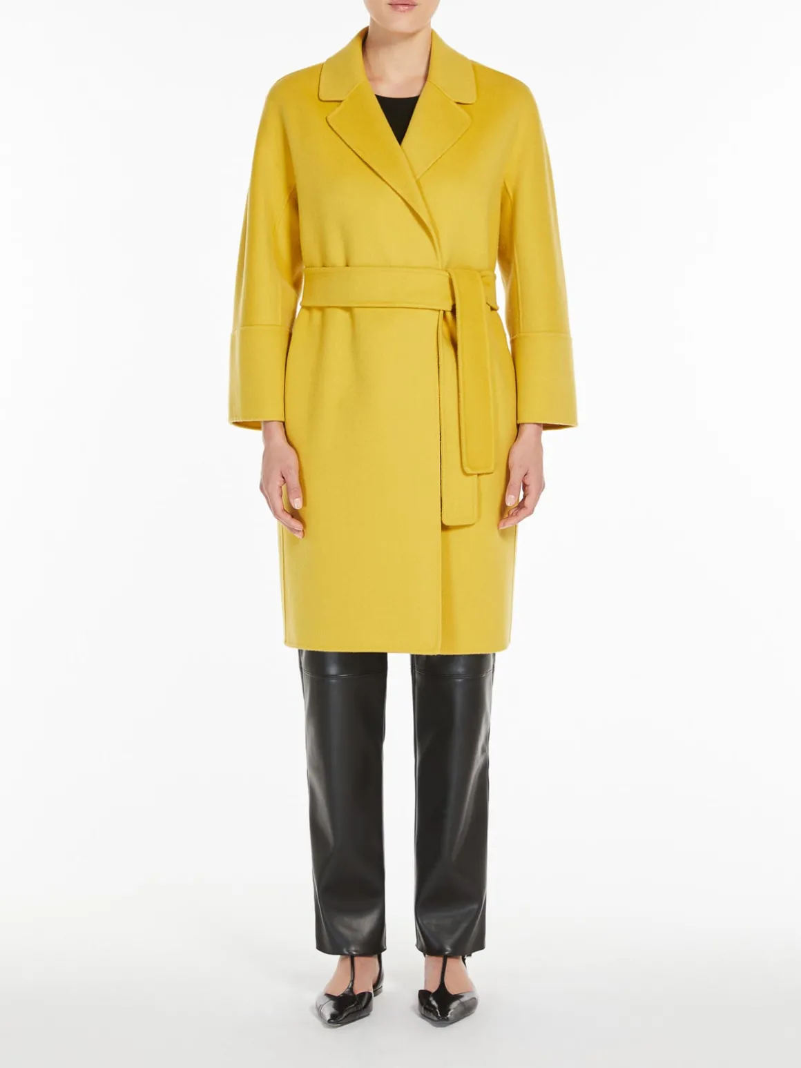 Cappotto corto Arona in lana double face
