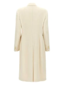 Cappotto doppiopetto in alpaca