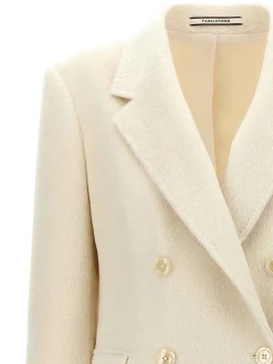 Cappotto doppiopetto in alpaca